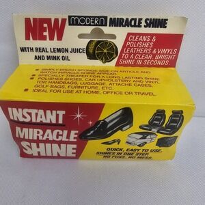 Modern Miracle Shine Polishing Sponge Modern Ortho Corporation 1982 NEW NOS Prop